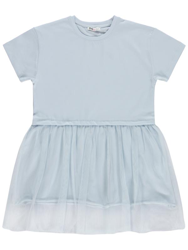 Picture of Girls Dress and Overall 6-9 Years Light Blue - Package