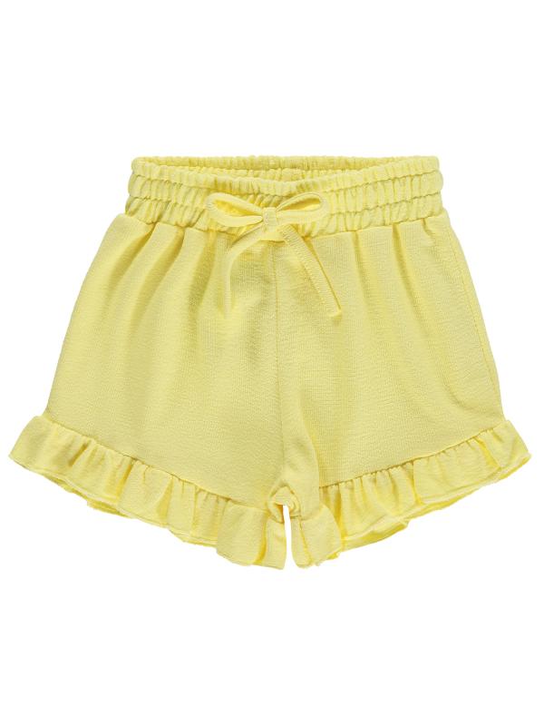 Picture of Girls Shorts 2-5 Years Yellow - Package