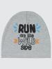 Picture of Boys Hat and Beanie 2-5 Years Dark Gray - Package