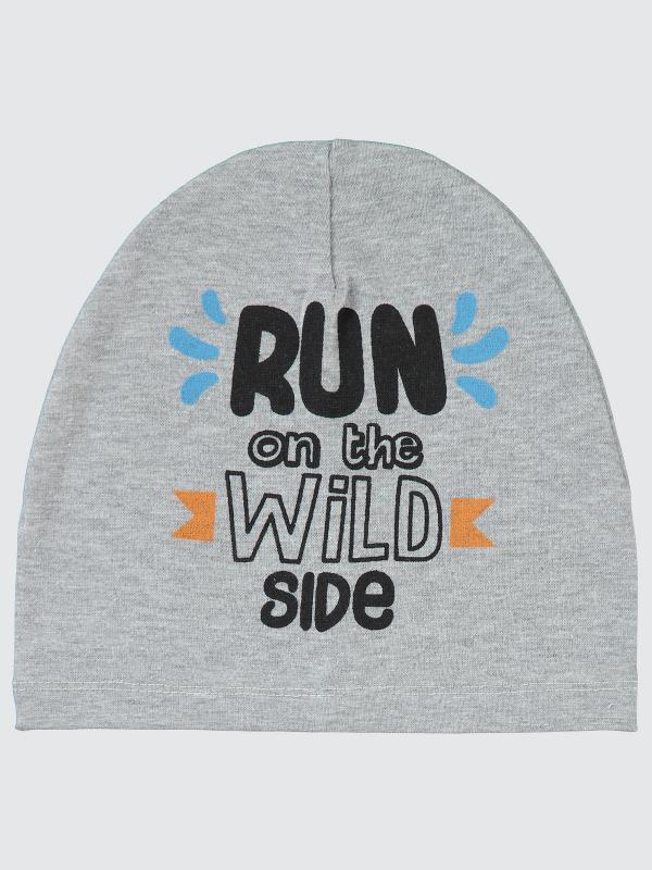 Picture of Boys Hat and Beanie 2-5 Years Dark Gray - Package