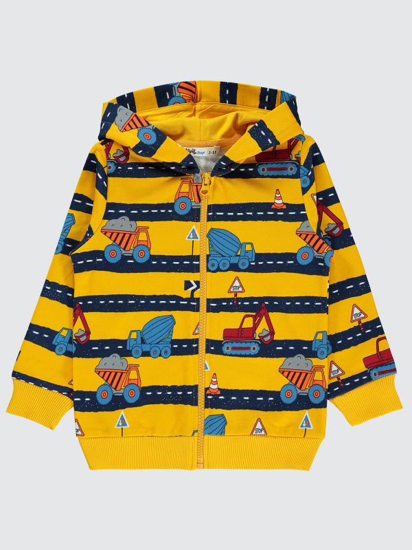 Picture of Boys Cardigan 2-5 Years Mustard - Package