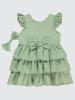Picture of Girls Dress and Overall 2-5 Years Green Almond - Package