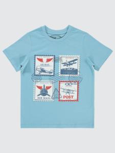 Фото Мальчик Толстовка и Футболка 6-9 ЛЕТ Синий - Упаковка
