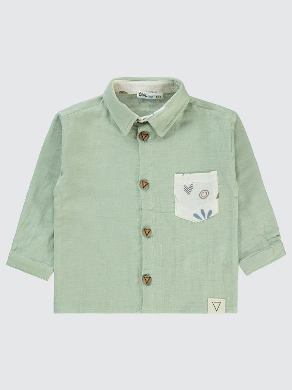 Picture of Boys Shirt 2-5 Years Mint - Package
