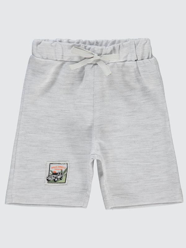 Picture of Baby Capri Pants 0-24 Months Gray Melange - Package