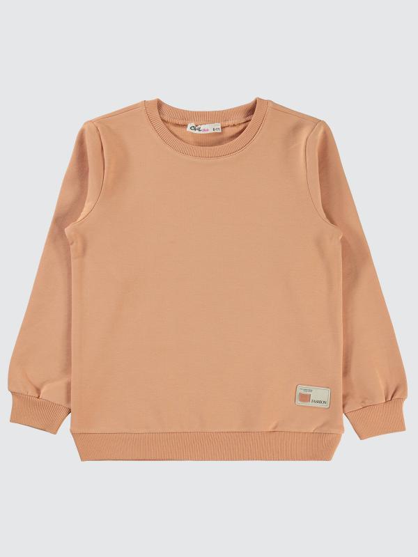 Picture of Girls Sweatshirt 6-9 Years Italian Clay - Package