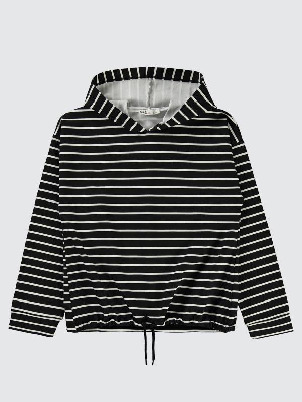 Picture of Girls Sweatshirt 10-13 Years Black - Package