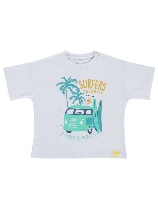 Picture of Baby T-Shirt 0-24 Months White - Package