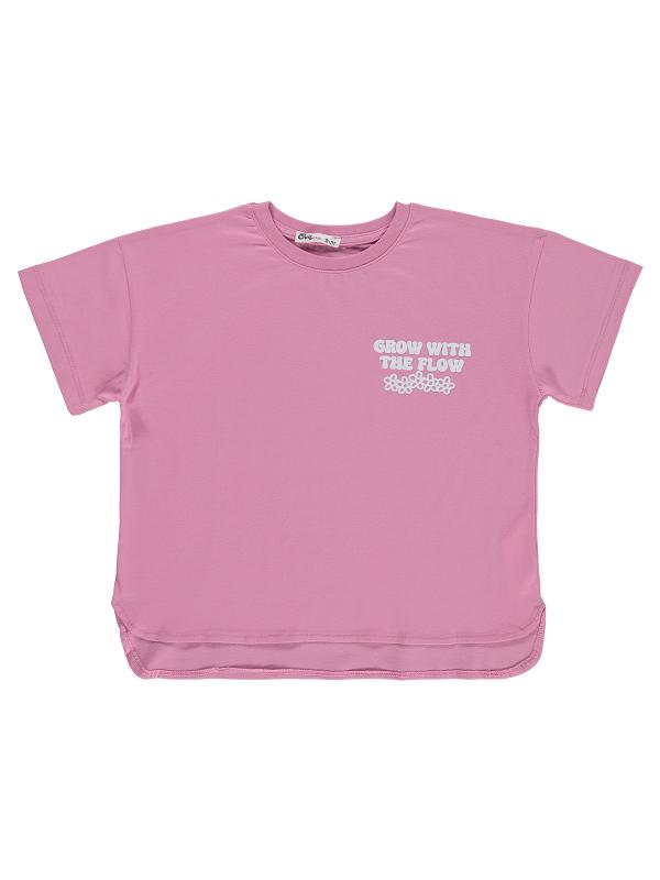 Picture of Girls T-Shirt 10-13 Years Dusty Rose - Package