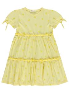 Picture of Girls Dress and Overall 6-9 Years Yellow - Package