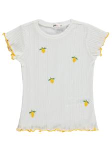 Picture of Girls T-Shirt 2-5 Years Off White - Package