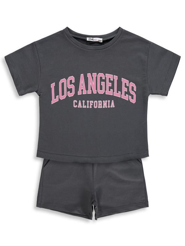 Picture of Girls Set 2-5 Years Anthracite - Package