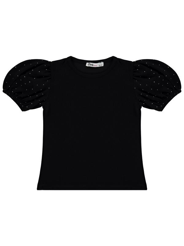 Picture of Girls T-Shirt 2-5 Years Black - Package