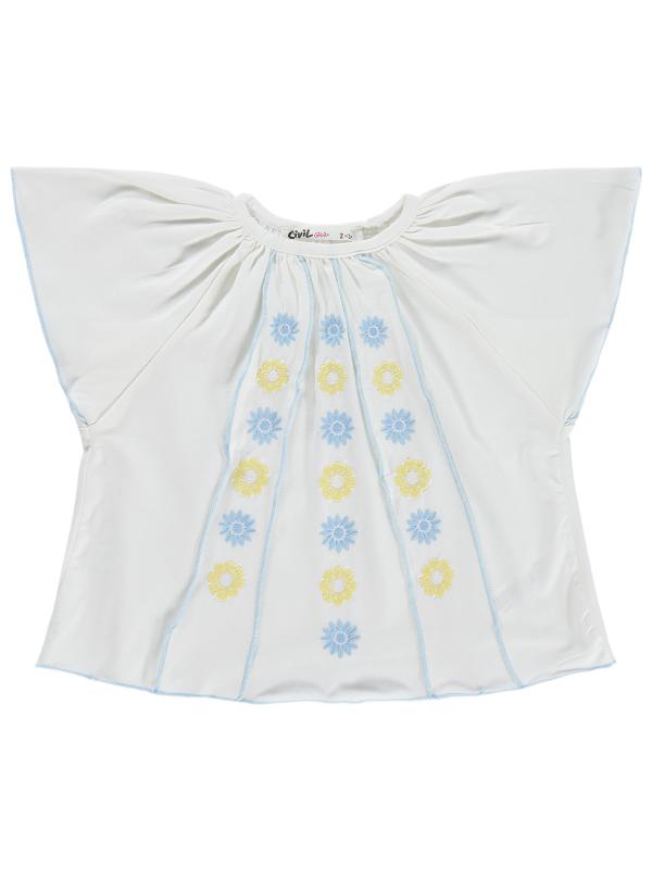 Picture of Girls T-Shirt 2-5 Years Off White - Package