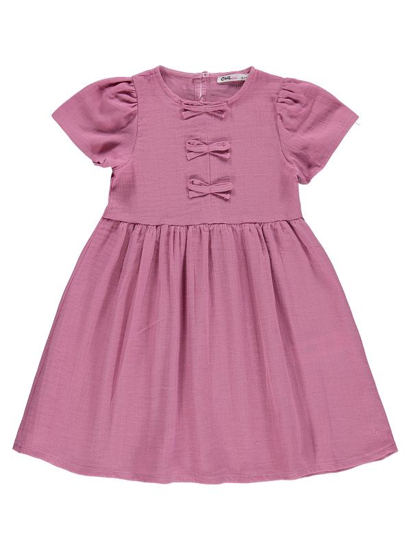 Picture of Girls Dress and Overall 6-9 Years Dusty Rose - Package