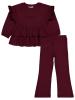 Picture of Girls Set 2-5 Years Burgundy - Package