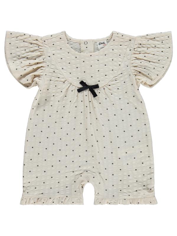 Picture of Baby Jumpsuit 6-18 Months Beige - Package