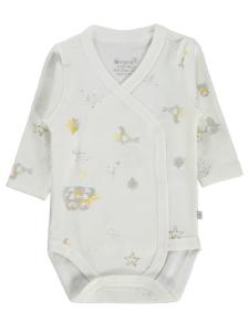 Picture of Baby Snapsuit 0-24 Months Ecru - Package