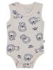 Picture of Baby Snapsuit 0-24 Months Ecru - Package