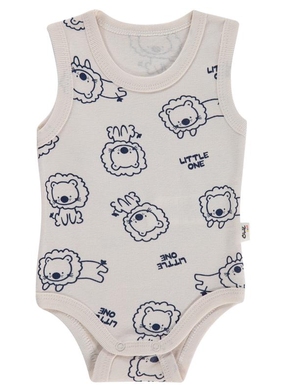 Picture of Baby Snapsuit 0-24 Months Ecru - Package
