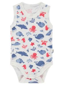 Picture of Baby Snapsuit 0-24 Months Ecru - Package