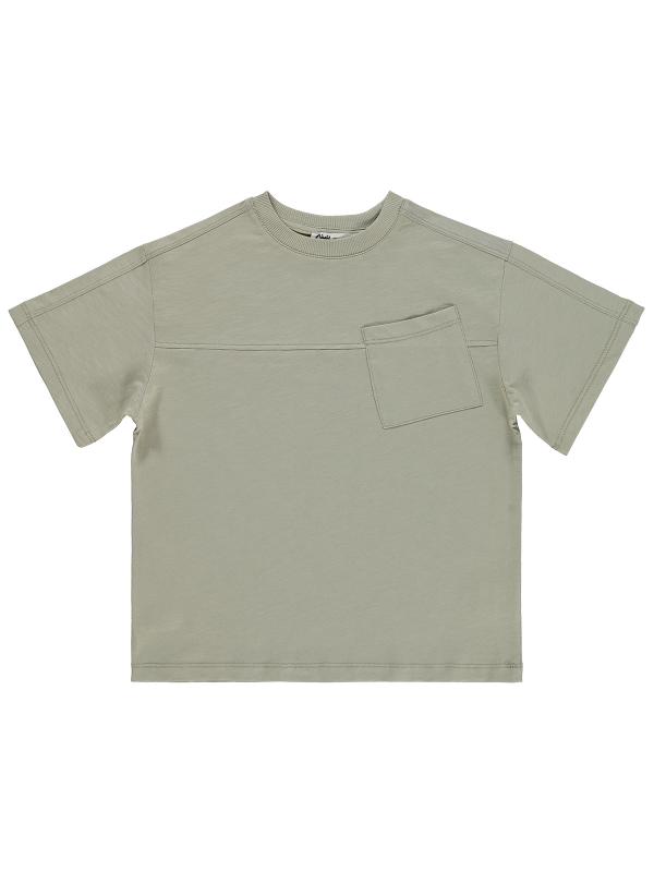 Picture of Boys T-Shirt 6-9 Years Soft Gray - Package
