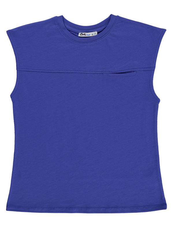 Picture of Boys T-Shirt 6-9 Years Saxe Blue - Package