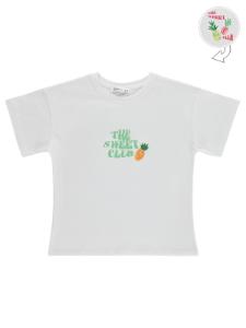 Picture of Girls T-Shirt 6-9 Years Ecru - Package