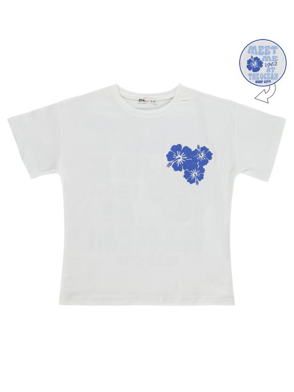 Picture of Girls T-Shirt 10-13 Years Off White - Package