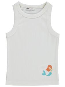 Picture of Girls T-Shirt 6-9 Years Off White - Package