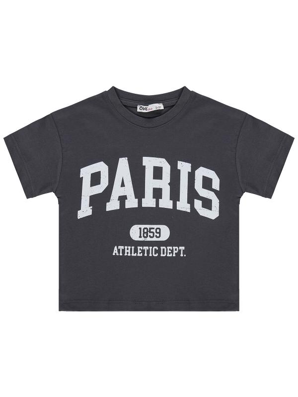 Picture of Girls T-Shirt 2-5 Years Anthracite - Package