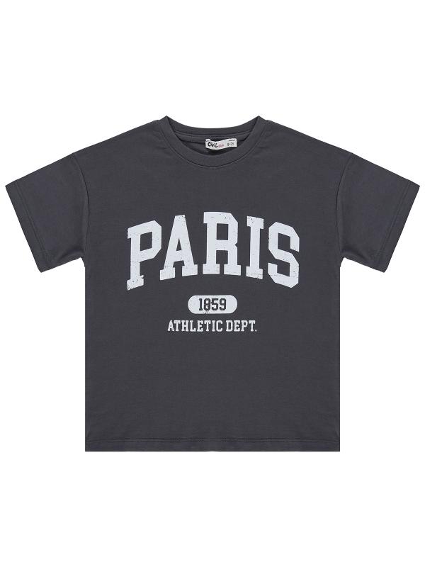 Picture of Girls T-Shirt 6-9 Years Anthracite - Package