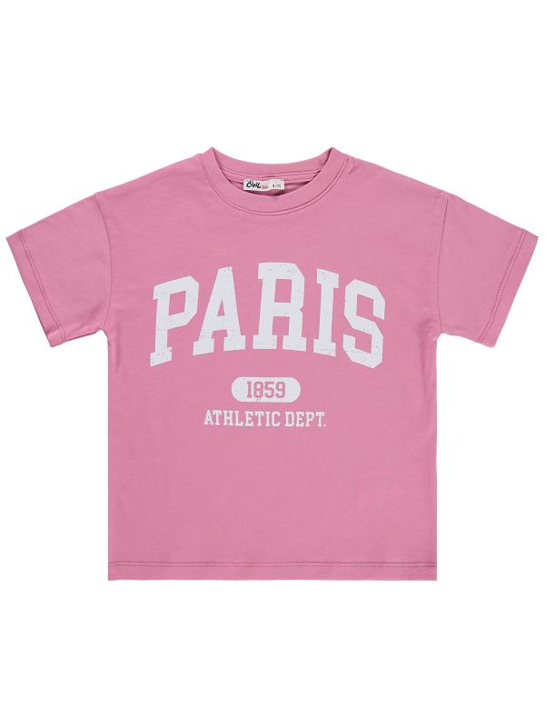 Picture of Girls T-Shirt 6-9 Years Dusty Rose - Package