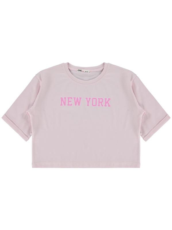 Picture of Girls T-Shirt 10-13 Years Powder Pink - Package
