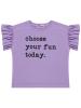 Picture of Girls T-Shirt 6-9 Years Purple - Package