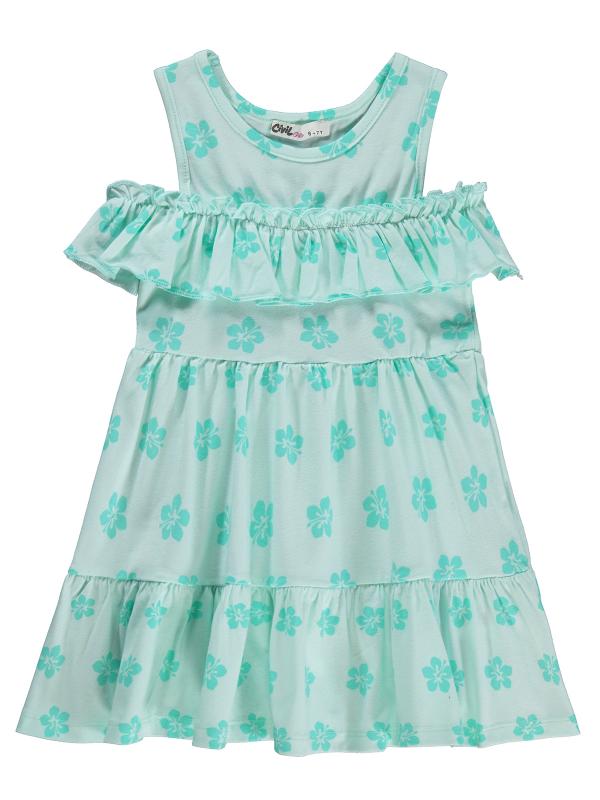 Picture of Girls Dress and Overall 6-9 Years Light Mint - Package