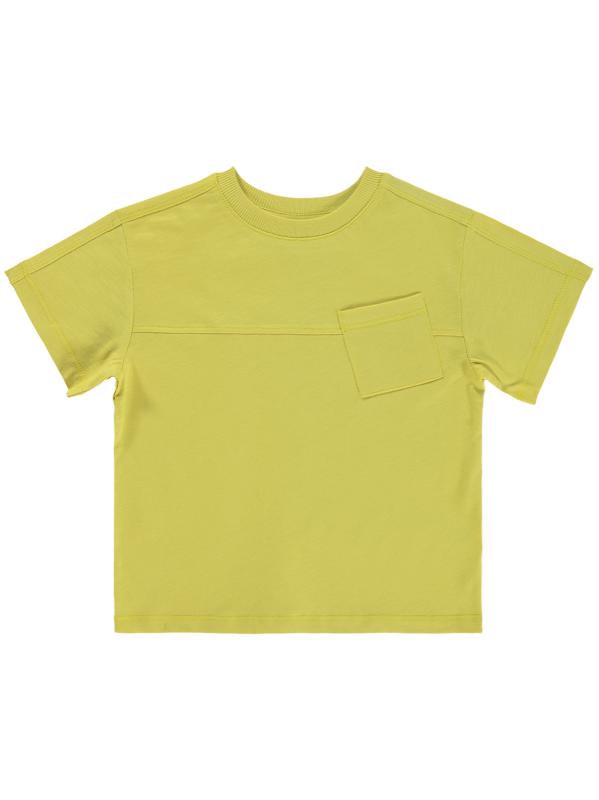 Picture of Boys T-Shirt 2-5 Years Lemon Yellow - Package