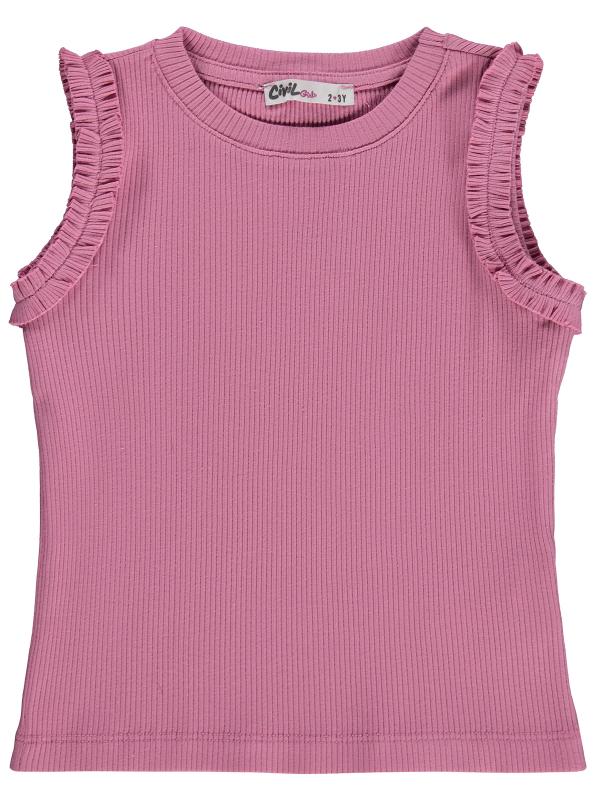 Picture of Girls T-Shirt 2-5 Years Dusty Rose - Package