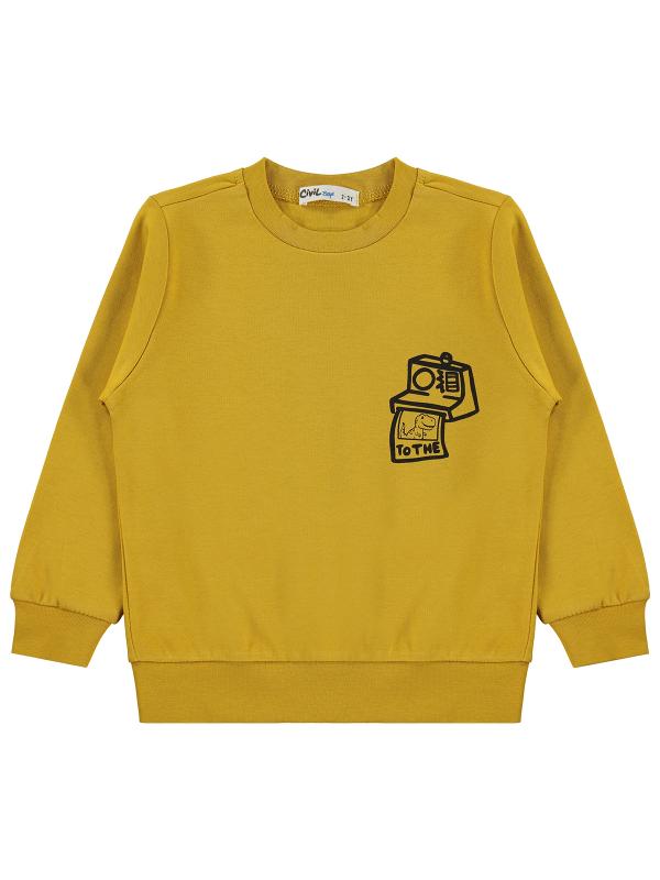 Picture of Boys Sweatshirt Km 2-5 Years Mustard - Package