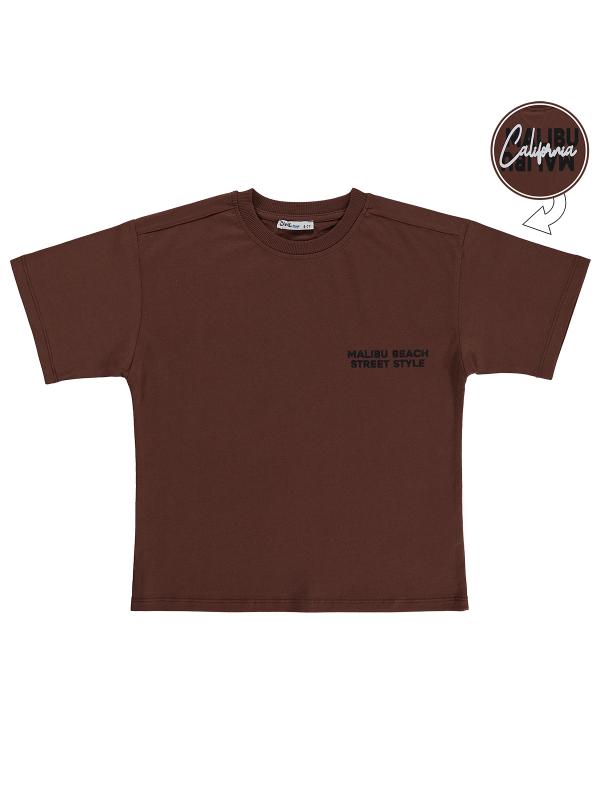 Picture of Boys T-Shirt 10-13 Years Terracotta - Package