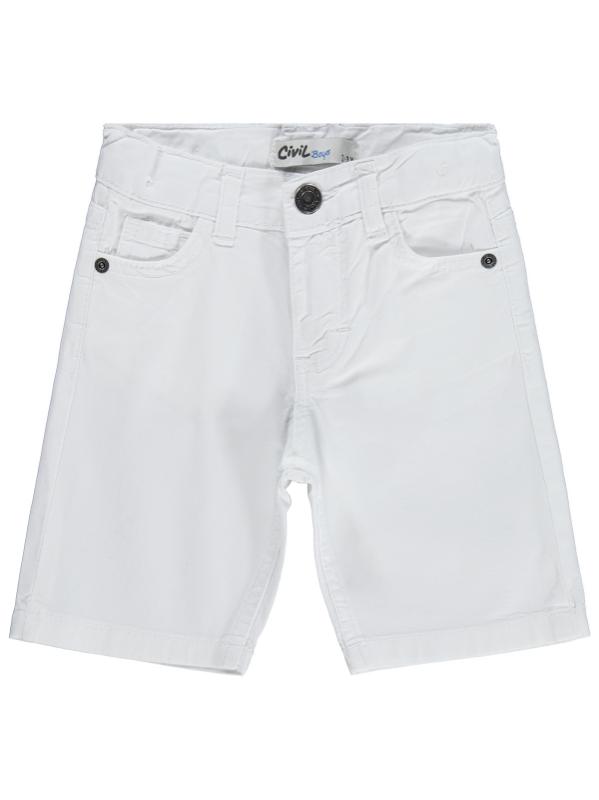 Picture of Boys Capri Pants 2-5 Years Off White - Package