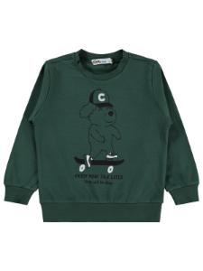 Picture of Boys Sweatshirt Km 2-5 Years Pine Green - Package