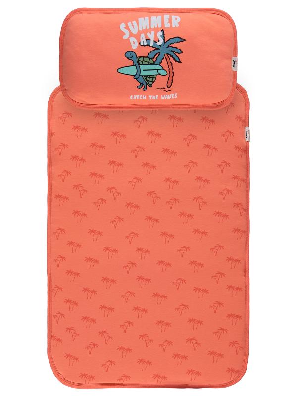 Picture of Baby Changing Mat 0-24 Months Coral - Package
