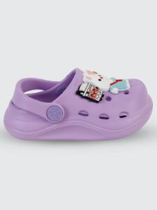 Picture of Girls Slippers Size 21-25 Lilac - Package