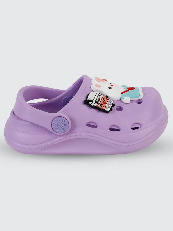 Picture of Girls Slippers Size 21-25 Lilac - Package
