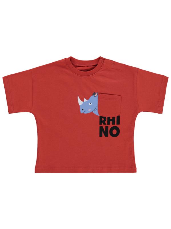 Picture of Baby T-Shirt 0-24 Months Terracotta - Package